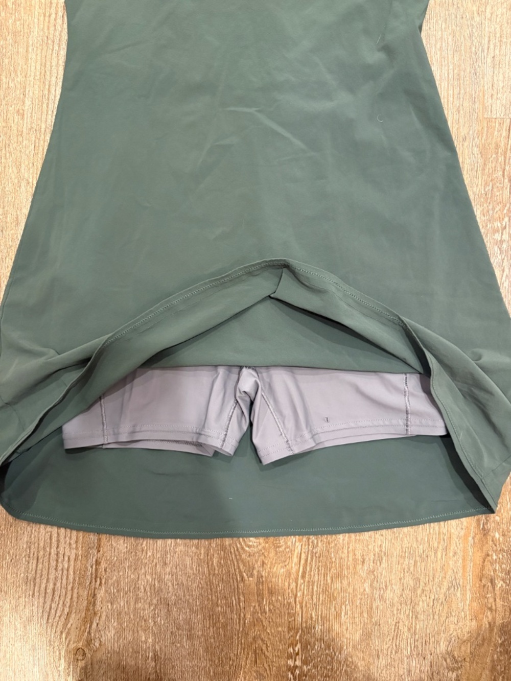 Outdoor Voices Exercise Dress - Dark Green / Spruce [XS] - Picture 5 of 6